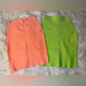 Neon Spandex Skirt